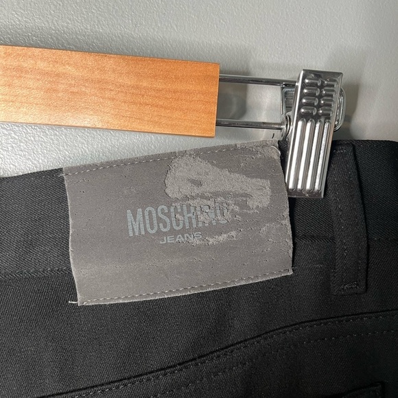 MOSCHINO JEANS Peace Sign Back Straight Leg - Picture 7 of 11